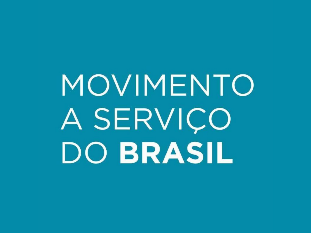 MOVIMENTO A SERVIÇO DO BRASIL será lançado em coletiva nacional de imprensa no dia 5 de novembro