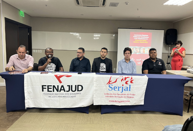 Plataforma Política dos Trabalhadores da Justiça é lançada em Alagoas