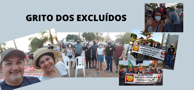 Grito dos Excluídos: Categoria em Mato Grosso se manifesta contra a reforma administrativa