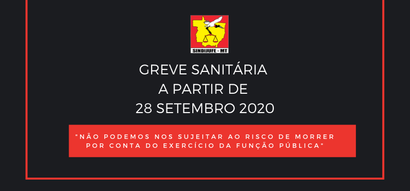 Assembleia em Mato Grosso aprova, por unanimidade, greve sanitária a partir de 28 de setembro
