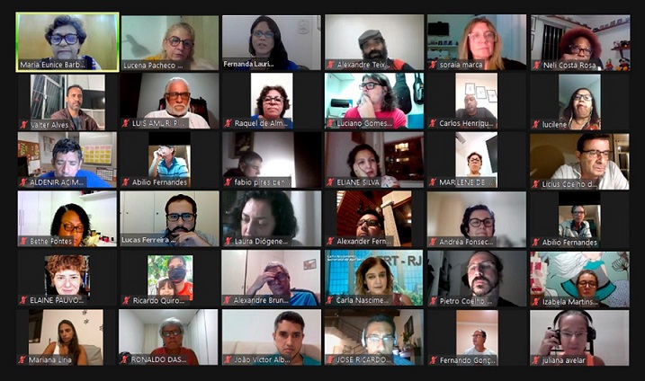 Servidores do Rio elegem delegados para reunião ampliada da Fenajufe em assembleia virtual