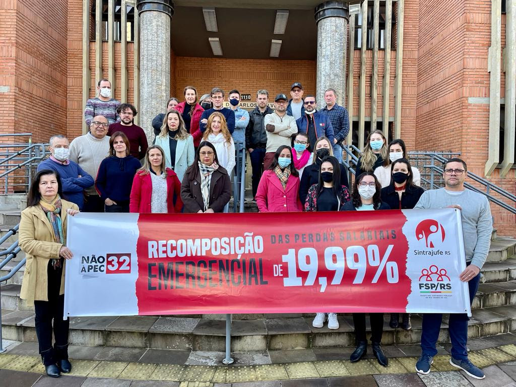  Assembleias de base do Sintrajufe/RS, em Porto Alegre e no interior, marcam dia de luta por reposição salarial e indignação da categoria