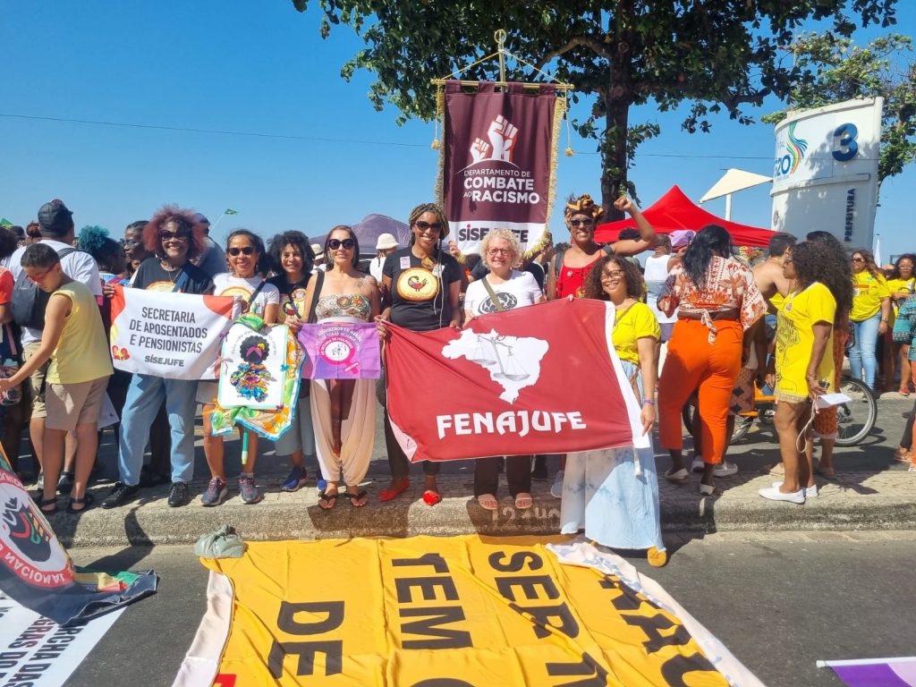 Sisejufe participa da 10° Marcha Estadual das Mulheres Negras do RJ