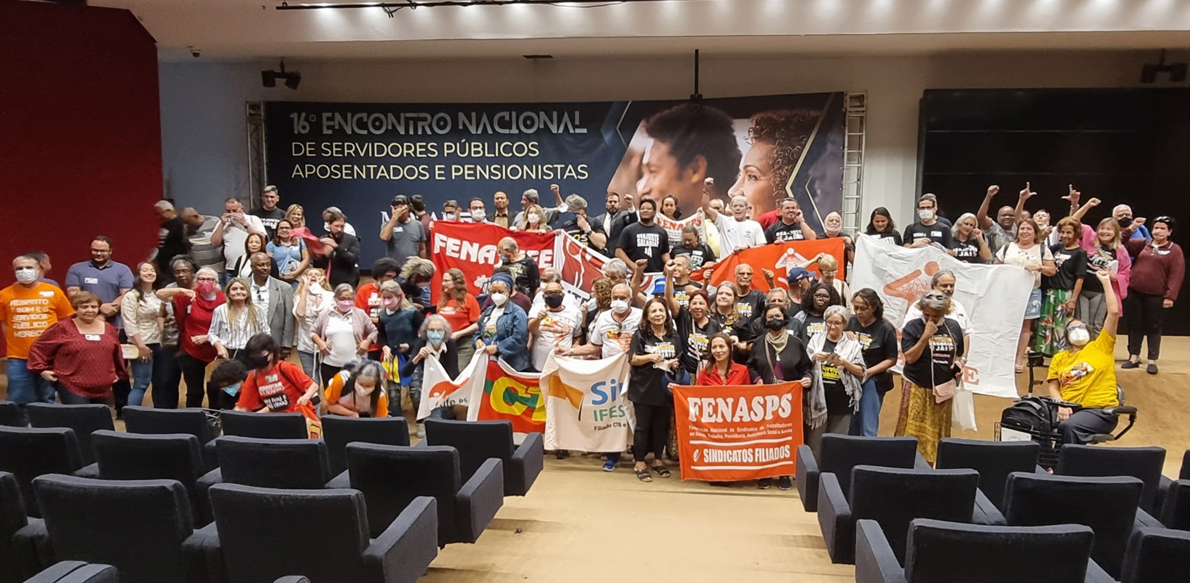 Sintrajufe/RS participa, em Brasília, de atividades em defesa dos direitos de aposentadas e aposentados