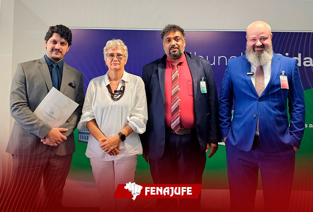 Fenajufe participa de reunião na presidência do TCU sobre não absorção dos quintos